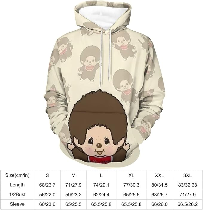 Amazon.co.jp: [Blosun] モンチッチ パーカー スウエットパーカー